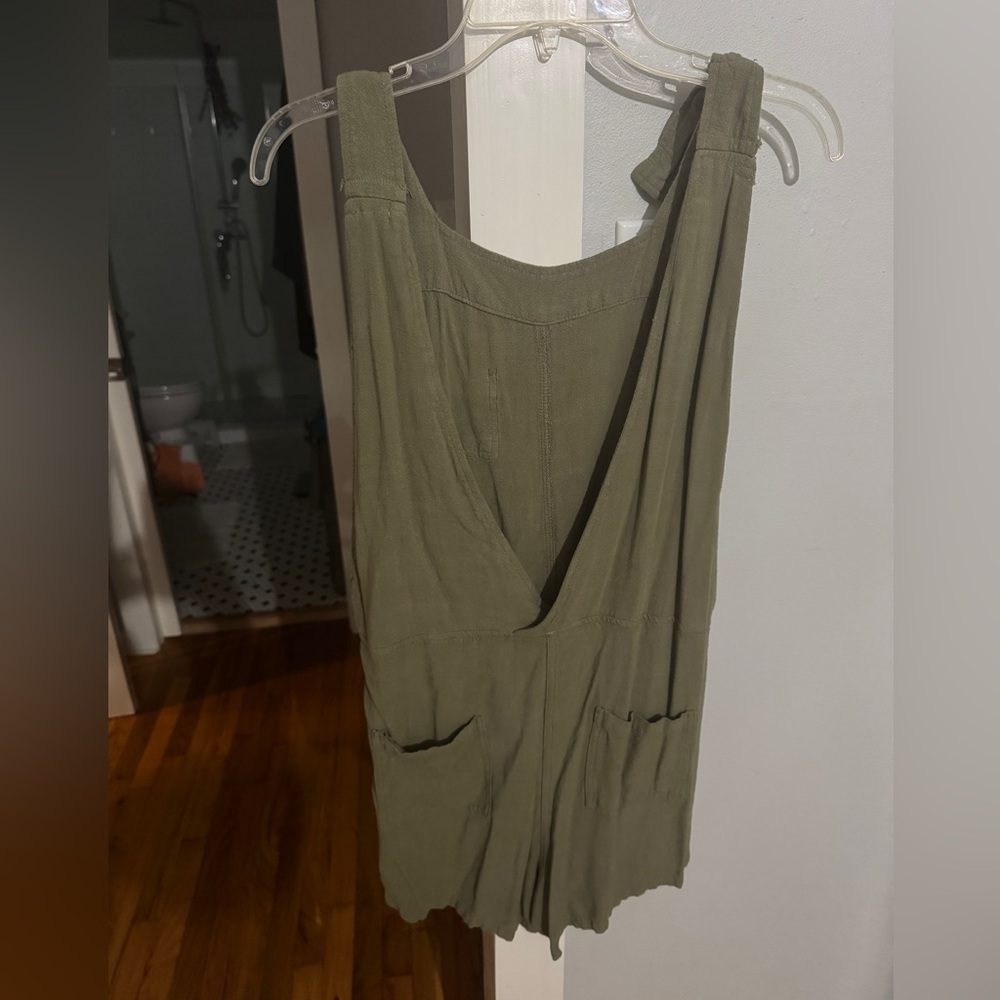 Olive Green Women's Jumpsuit
